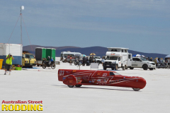 KillaJoule at Lake Gairdner, 2019. Photo by Australian Street Rodding.