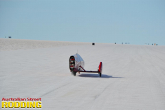 KillaJoule at Lake Gairdner, 2019. Photo by Australian Street Rodding.